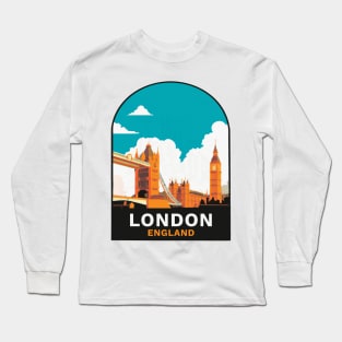 London, England Decal Long Sleeve T-Shirt